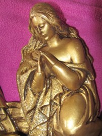 DESCENDIMIENTO JESUS MARMOLINA PINTADA TONO BRONCE (4)